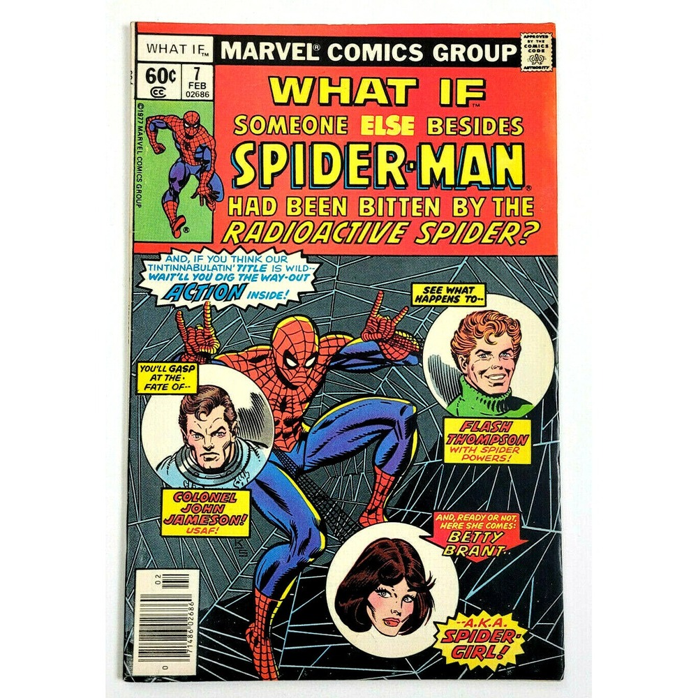 WHAT IF? # 7 - (1977)‎ SPIDER-MAN APPEARANCE